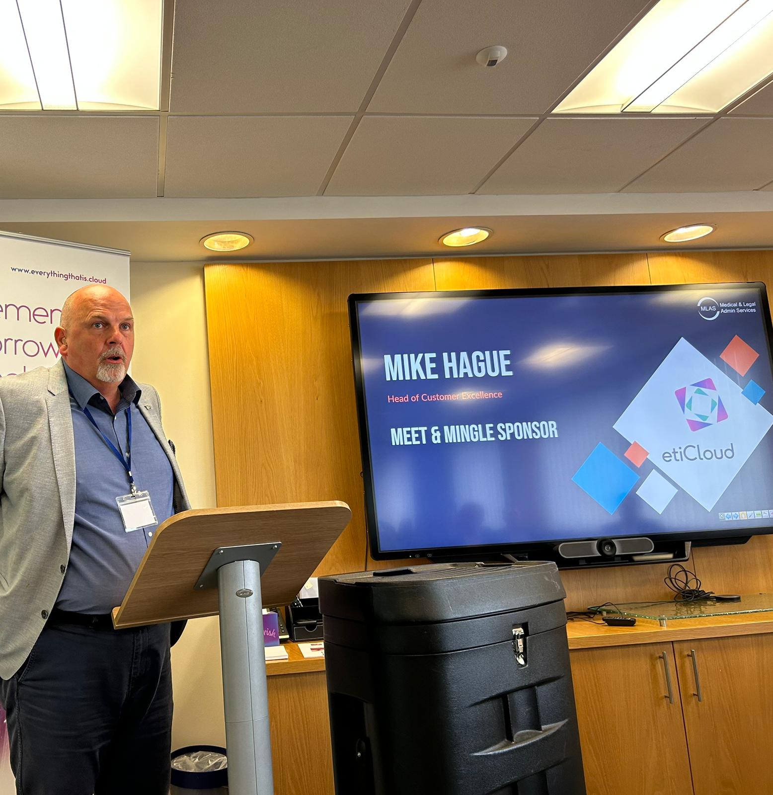 Mike Hague, etiCloud - MLAS